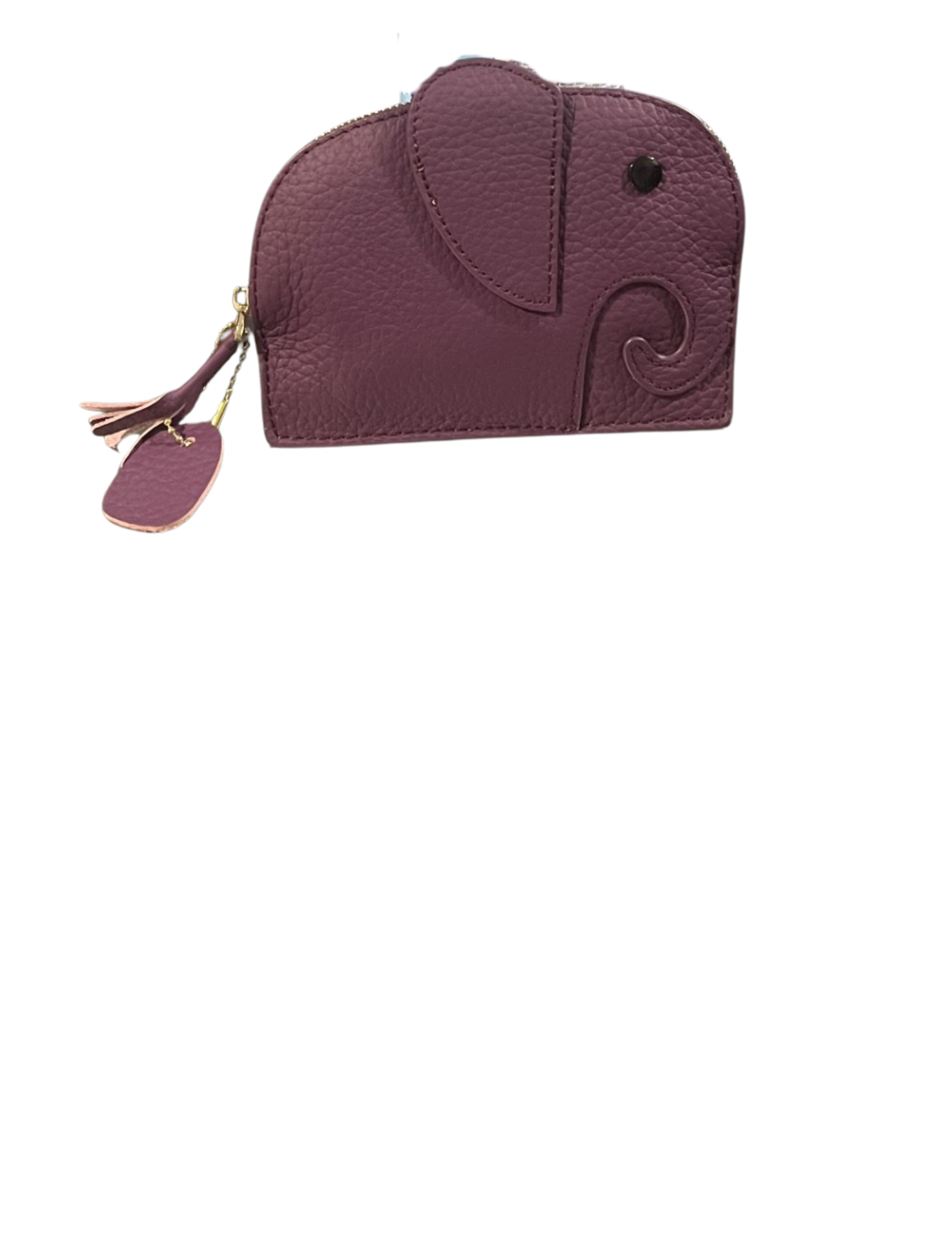 Elephant Coin Purse - Red or Purple