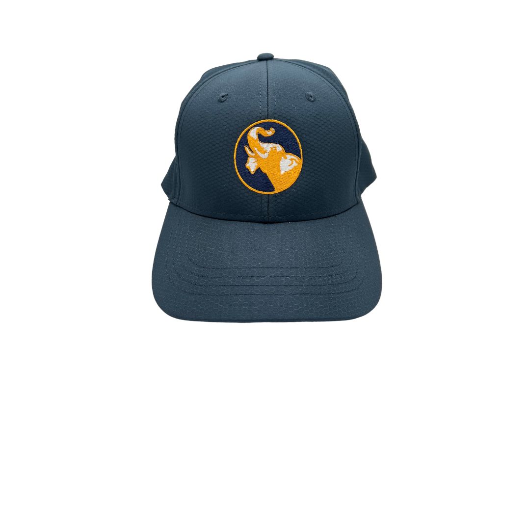 Navy Baseball Cap w/ Elephant