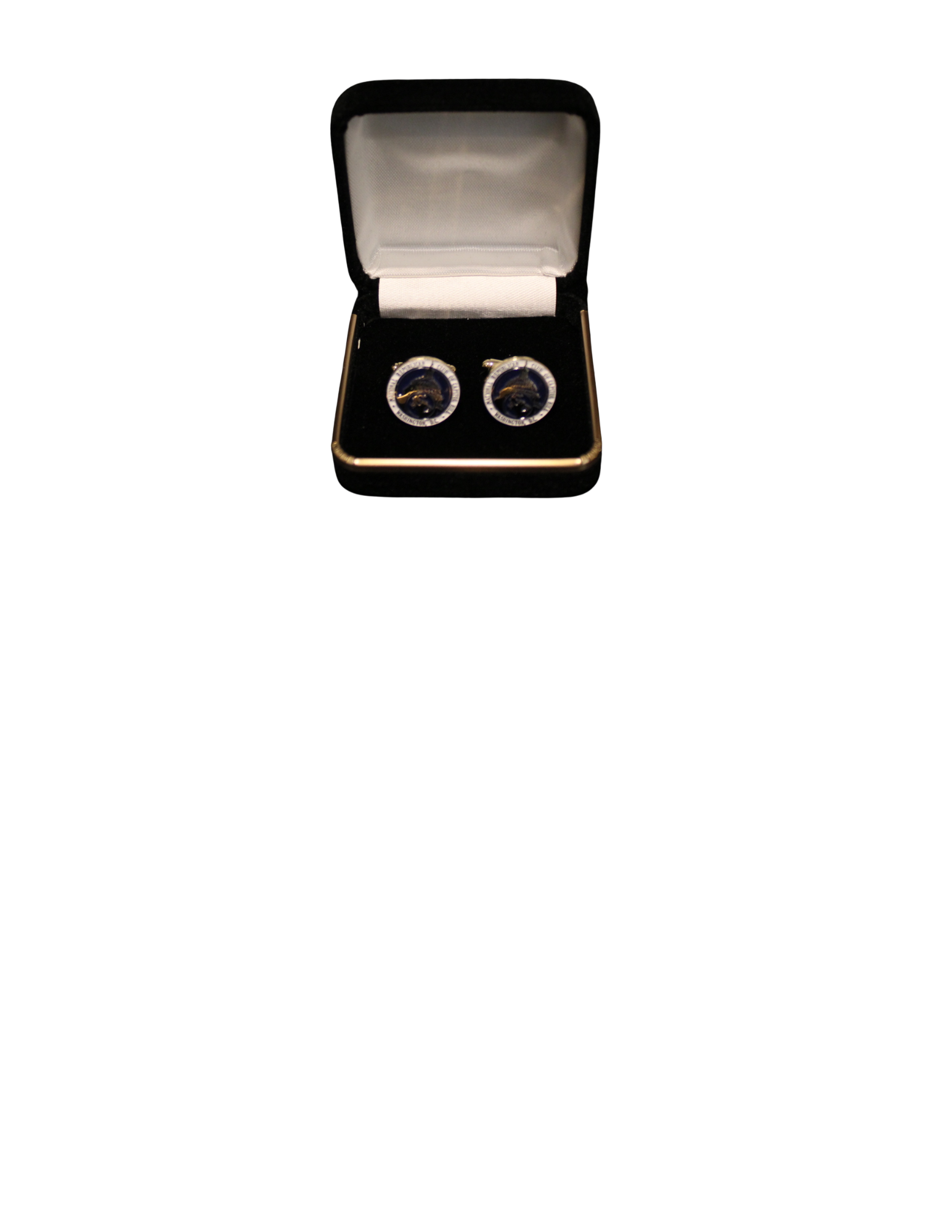 CHC Blue & White Cufflinks