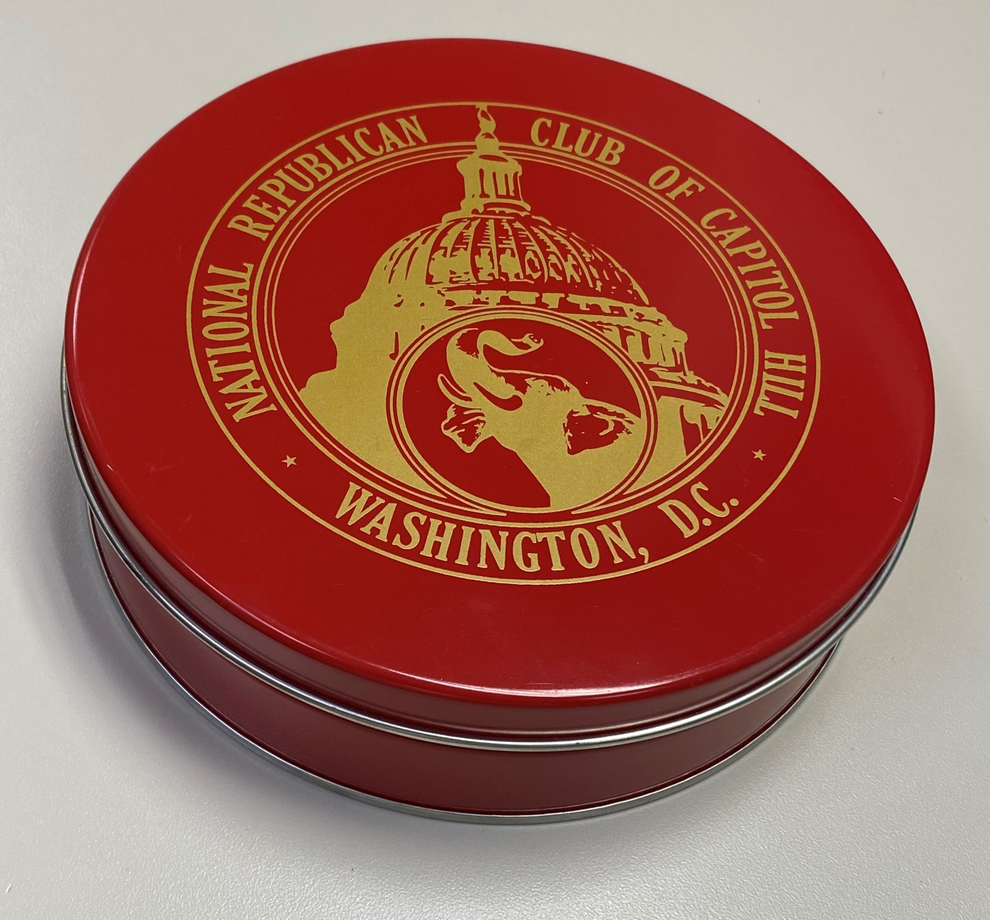 CHC Red Cookie Tin
